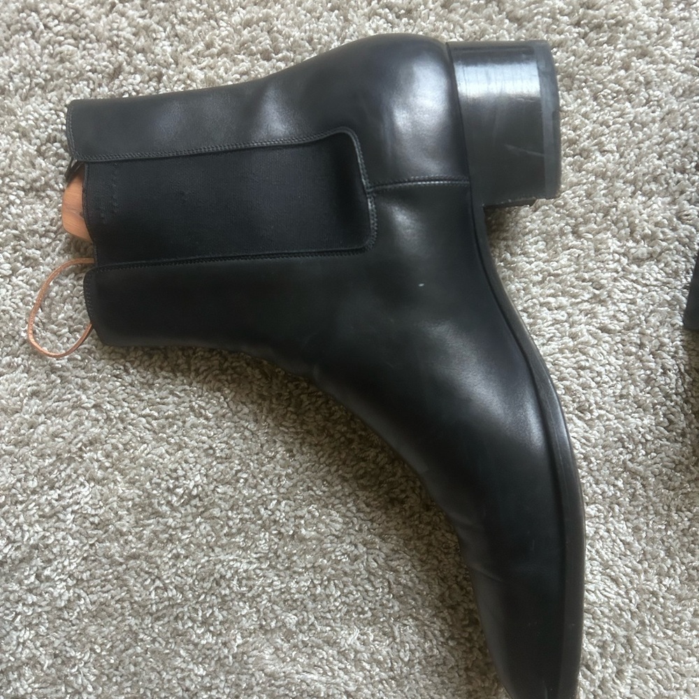 Saint Laurent Black Chelsea Boots Size 14 (47 EU) - Picture 4 of 5